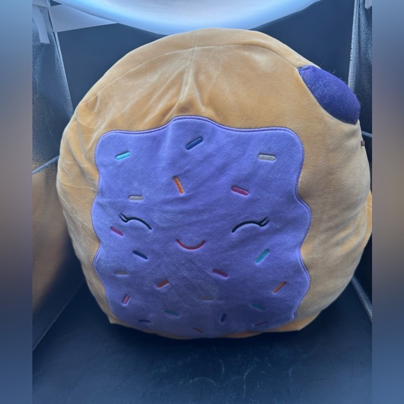 Squishmallows 16" Wylie Purple Toaster Pastry with Sprinkles Large Plush Brown - Picture 1 of 4